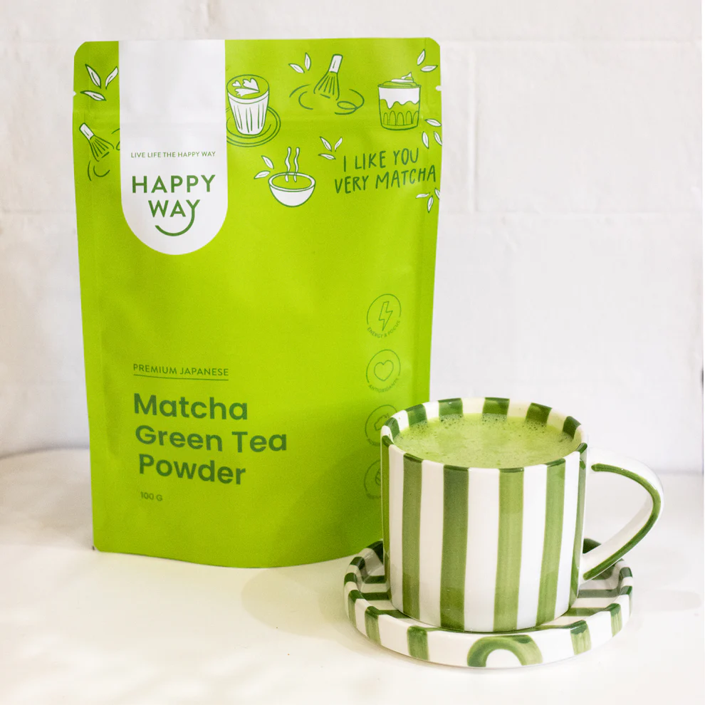 Happy Way Matcha Green Tea Powder 100g **New Product**